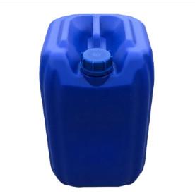 China el azul del envase de plástico del HDPE 25L incluyó el HDPE a prueba de herrumbre Jerry Can de 41m m en venta