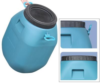 China HDPE Chemical Barrel Container 50L Plastic Square Drum 80*47mm for sale