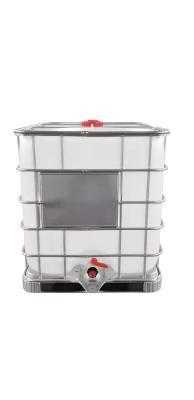 China ODM 1000 Litre Water Tank IBC Chemical White Containers Storage for sale