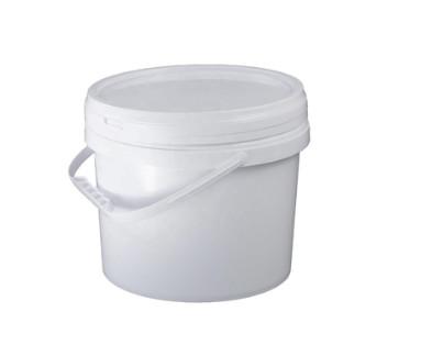 China 20cm Plastic Paint Bucket Lightweight White Five Gallon Buckets Thickened for sale