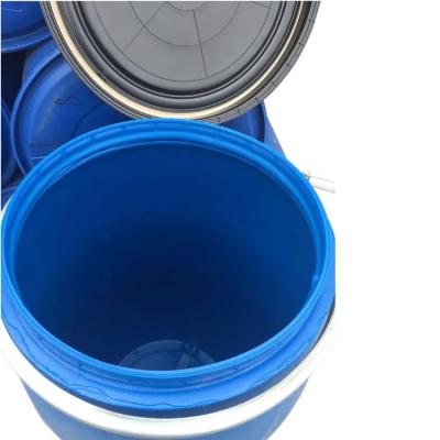 China Customized 55 Gallon Blue Plastic Drum 200 Litre HDPE 450mm Diameter for sale
