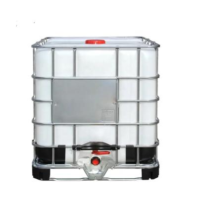 China Stackable IBC Chemical Container 1000L IBC Plastic Tote White for sale
