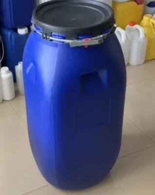 China HDPE 60 Litre Plastic Drum Blue Open Top Plastic Barrel Odorless for sale