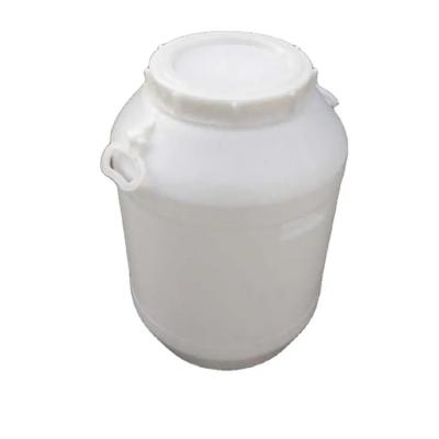 China HDPE Clear Plastic Barrel Drum 50L - 60L Food Grade Round Shape for sale