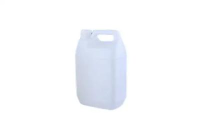 China Tamper White Plastic Jerry Can Enclosed 38mm Integrated Top Handle Flat Sides for sale