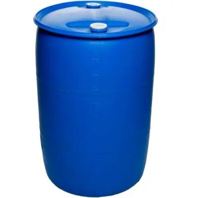China 200L Chemical Storage Containers Reusable HDPE Blue Oil Barrel for sale