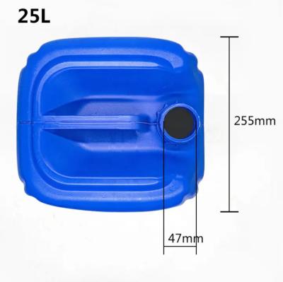 China 25L Plastic Jerry Can Container Durable Chemical Barrel 290*260*420mm for sale