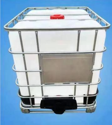 China Square 1000 Litre IBC Storage Tanks Stainless Steel Pallet Liquid Container for sale