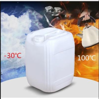 China White Tamper Evident Screw Lids Jug Container 25 Litre Square For Liquid Food for sale