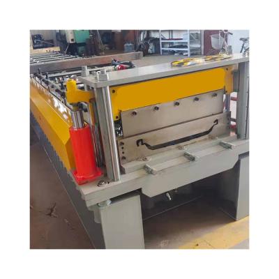 China Roof And Wall Panel CNC Trapezoidal Roll Forming Machine for sale