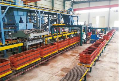 China Foundry High Pressure Moulding Line Automatic Sand Molding Machine for sale