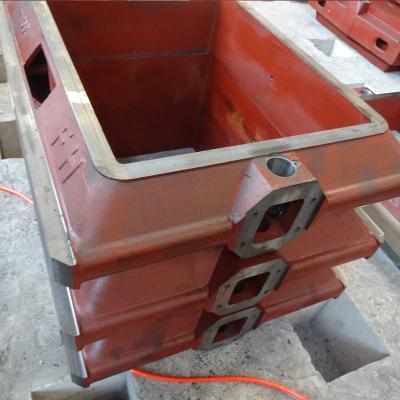 China Foundries Sand Casting Flask CNC Machining 1100X1000X300MM for sale