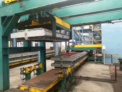 China Green Sand 380 Volt High Pressure Moulding Line Foundry Moulding Machine for sale