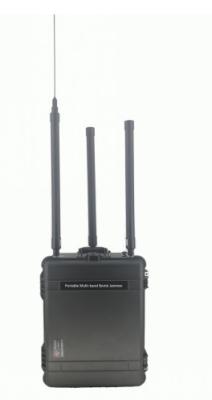 China 300W Portable Bomb Jammer 2G-3G-CDMA800/GSM900MHz,DCS1800/CDMA1900MHz/4G-TLE for sale