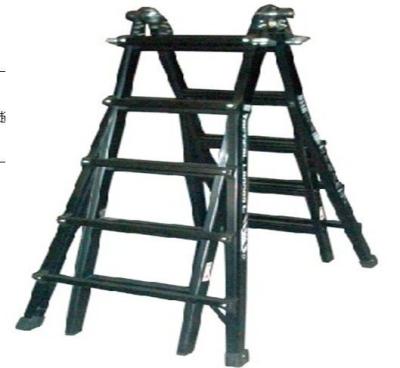 China Flexble Tactical Assault Ladders For Military / SWAT / Law Enforcement , 2.4m Extension Height for sale