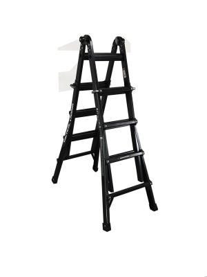 China Aluminum / Stainless Steel Composite Tactical Folding Ladder Step Ladders for sale