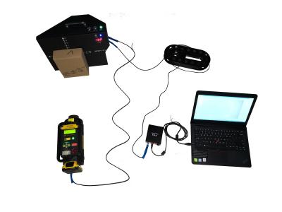 China High Penetration Handheld Baggage Scanner With Self - Check Wired Connection for sale