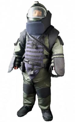 China 32.7Kg EOD Bomb Disposal Suit With Spine / Neck / Chest Protection Flamer - Resistant for sale