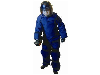China Navy Blue Bomb Disposal Equipment Search Suit And Helmet Light Weight for sale