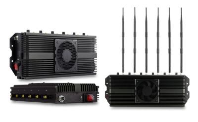 China High Power Radio Frequency Blocker / Mobile Phone Jammer Adjustable for sale
