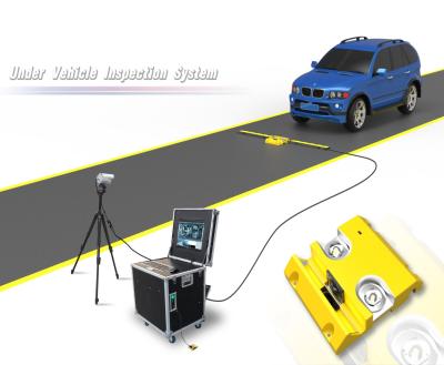 China 2048 Line CCD Mobile Under Vehicle Search Inspection System For Security for sale