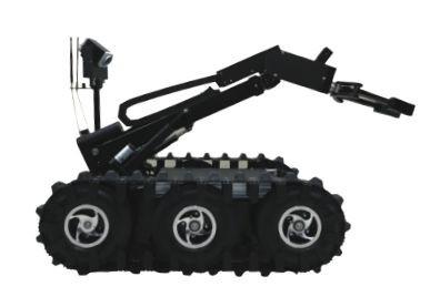 China Smart EOD Bomb Disposal Equipment Robot Safe Replace Operator 90kg Weight for sale