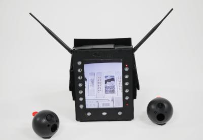 Chine 360° tournant la boule automatique de surveillance avec la sortie sans fil d'image en temps réel 85 - 90mm à vendre