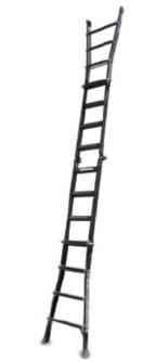 China 5.76m Sturdy Light Weight Ladder Aerospace Grade Aluminum For Tactical Military for sale