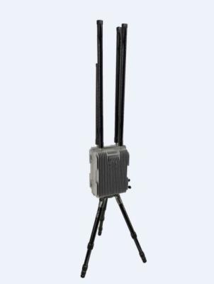 China UAV Defence Radio Frequency Blocker Drone Killer Jamming System 1500M Blocking for sale