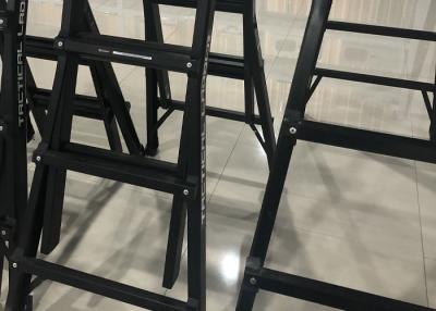 China Paso lateral doble Flip Tactical Folding Ladder Tripod para el rescate del rehén en venta