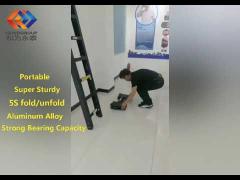 Foldable Ladder for Multi Place Use