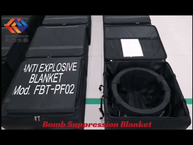 Bomb Suppression Blanket and Safety Circle