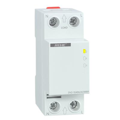 China DV2-1G40A Over and Under Voltage Automatic Reset Relay for sale
