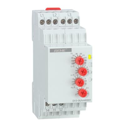 China DV3-06 Three Phase Adjustable Monitoring Voltage Protecter Relay for sale