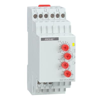 China DV2-07 Industrial SPDT Over and Under Voltage Relay for sale