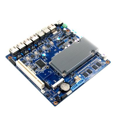 China Network Security Firewall Mainboard Atom D2550 4 Lan Mini Itx Pfsense Router for sale