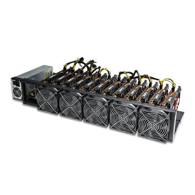 China LGA1151 Intel® B250 12GPU Crypto Mining PC Computer inklusive G4400 Dual Core CPU zu verkaufen
