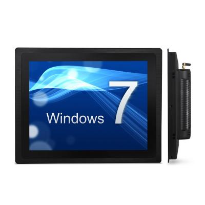 China 19 Inch J1900 Quad Core Touch Screen Industrial Panel PC computer All In One 400cd/M2 IP65 for sale