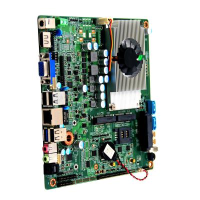 China J1800 Industrial Mini Itx Motherboard Fanless With Dual Display 6com Port for sale