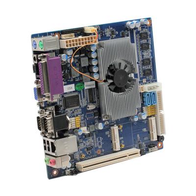 China Intel Atom Dual Core D525 Mini Itx Motherboard 6COM Integrated 2GB DDR3 for sale