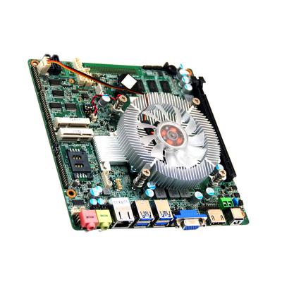 中国 ハスウェル H81 デュアル コア プロセッサ マザーボード 6 Com PCIE X16 GPIO 販売のため