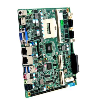 China Mini Itx industrial QM87/HM86/HM87 motherboard with 10*USB 2*RTL8111E Gigabit Lan Wide Voltage 8-36V power supply for sale
