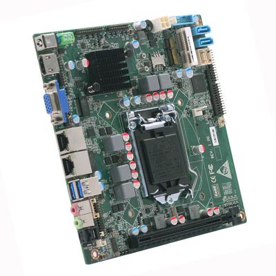 China Placa-mãe Intel H110 Mini Itx LGA1151 6th7th I3 I5 I7 DDR4 Ram 2 Lan à venda