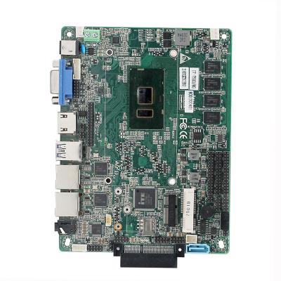 China Celeron 3865U Mini PC 3.5 y placa base de 4 pulgadas integrada 4GB DDR4 Pfsense Appliance en venta