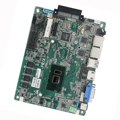 Chine Skylake-U I3-6100U Carte mère 3,5 et 4 pouces DDR4 double port Ethernet à vendre