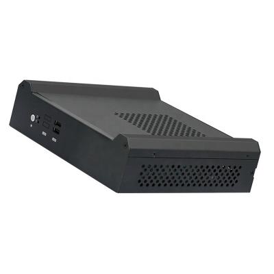 China Intel® Celeron® Baytrail J1900 quad cores industry mini computer 2 LAN 6 RS232 COM for sale