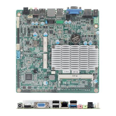 China OEM Fanless Mini Itx Motherboard , Desktop Computer Motherboard With A DDR3 Ram Socket for sale