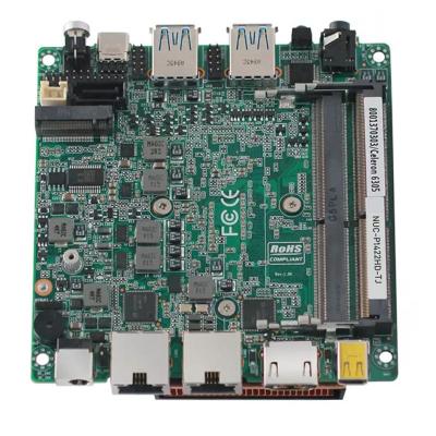 Chine 11e carte mère Intel Nano I7-1165G7 2 Lan Mini DP 4K Display RS232 COM à vendre