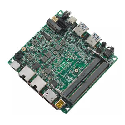 Chine RS232 COM carte mère double LAN industrielle 11e écran Celeron 6305 CPU NUC 4K à vendre