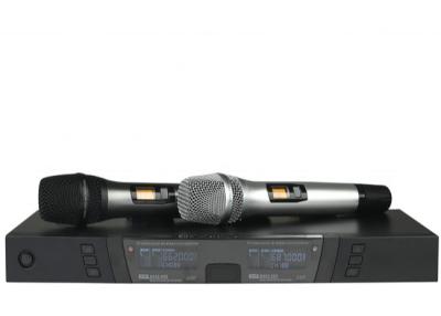 China Mikrofon-System 3.5kg Ktv drahtloses Raum-zwei 1.5VAA KTV zu verkaufen